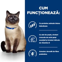 HILL'S Prescription Diet z/d Food Sensitivities, dietă veterinară pisici, hrană uscată, afecțiuni dermatologice și digestive HILL'S Prescription Diet z/d Food Sensitivities, dietă veterinară pisici, hrană uscată, piele & blana, sistem digestiv, 6kg - 7