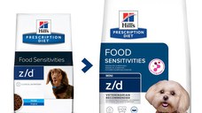 HILL'S Prescription Diet z/d Food Sensitivities Mini, dietă veterinară câini, hrană uscată, afecțiuni dermatologice și digestive HILL'S Prescription Diet z/d Food Sensitivities Mini, dietă veterinară câini, hrană uscată, piele & blana, sistem digestiv, 6