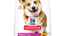 HILL'S SCIENCE PLAN Adult Small&Mini, XS-S, Pui, hrană uscată câini Hill's SP Canine Adult Small & Miniature Pui, 3 Kg