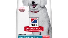 HILL'S Science Plan No Grain Hypoallergenic, XS-S, Somon, hrană uscată fără cereale câini, sistem digestiv, alergii, 1.5kg