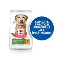 HILL'S SCIENCE PLAN Senior Vitality 7+, XS-S, Pui, hrană uscată câini senior, 1.5kg - 3