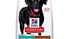 HILL'S SCIENCE PLAN Weight&Mobility, L-XL, Pui, hrană uscată câini, managementul greutății, sistem articular, 12kg
