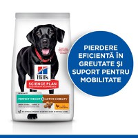 HILL'S SCIENCE PLAN Weight&Mobility, L-XL, Pui, hrană uscată câini, managementul greutății, sistem articular, 12kg - 3