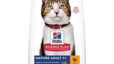 Hill's SP Feline Mature Pui 300g - Hrana pentru Pisici Seniori