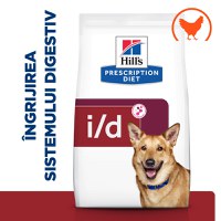 HILL'Sss Prescription Diet i/d Digestive Care, Pui, dietă veterinară câini, hrană uscată, sensibilități digestive HILL'S Prescription Diet i/d Digestive Care, Pui, dietă veterinară câini, hrană uscată, sistem digestiv, 12kg - 6