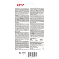 INABA Churu Meal Topper, Ton, plic, tub recompense fără cereale pisici, (piure), 56g - 3