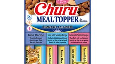 INABA Churu Meal Topper Varieties, Ton, cutie hrană umedă fără cereale pisici, (topping), 280g