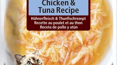 INABA Ciao Broth , Pui și Ton, plic hrană umedă fără cereale pisici, (în supă), 40g