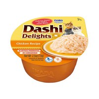 INABA Ciao Dashi, Pui, bol hrană umedă fără cereale pisici, (în sos), 70g - 1