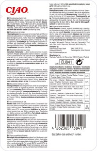 INABA Ciao Stew, Pui și Ton, plic hrană umedă fără cereale pisici, (în sos), 40g - 2
