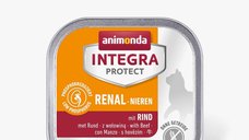 INTEGRA PROTECT Renal Curcan - Dieta Veterinara pentru Pisici, Hrana Umeda Fara Cereale, 100g