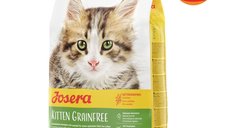 JOSERA Kitten Grainfree cu somon, hrana uscata fara cereale pentru pisici junior, 10 kg