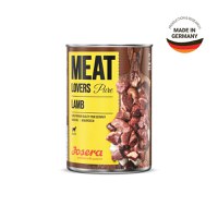 JOSERA Meat Lovers Pure, XS-XL, Miel, conservă hrană umedă monoproteică fără cereale câini, (în sos), bax, 400g x 6buc - 2