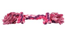 Jucarie Sfoara cu 2 Noduri pentru Caini TRIXIE, 40cm, Multicolor