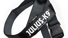 JULIUS-K9 IDC Color & Gray, ham bandă câini, XL, 28-40kg, negru