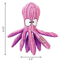 KONG CuteSeas Octopus, jucărie de pluș câini, cu sunet, pluș KONG CuteSeas Octopus, jucărie de pluș câini S, cu sunet, pluș, roz, 1buc - 3