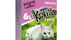 KOTIX, Lavanda, așternut igienic pisici, peleți, tofu, aglomerant, neutralizare mirosuri, biodegradabil, 6l