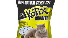 KOTIX Normal, așternut igienic pisici, granule, silicat, neaglomerant, fără praf, 15l