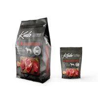 KUDO Medium And Maxi Breed, M-XL, Vită și Miel, hrană uscată conținut redus cereale câini, presată la rece, 3kg - 2