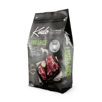 KUDO Medium And Maxi Junior, M-XL, Miel și Orez, hrană uscată conținut redus cereale câini junior, presată la rece, 12kg - 1