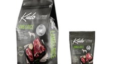 KUDO Mini Adult Small Breed, XS-S, Miel și Orez, hrană uscată conținut redus cereale câini, presată la rece, 12kg