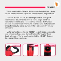 Lesa Retractabila Kong Terrain S, 5m-20 Kg, Albastru - 9