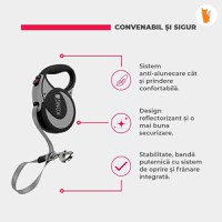 Lesa Retractabila Kong Terrain S, 5m-20 Kg, Albastru - 5