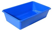 Litiera pentru pisici GEORPLAST, 43 x 33 x 9 cm, culori diverse