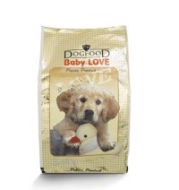 LJUBIMETZ DOG FOOD Baby Love, XS-XL, Pui, hrană uscată câini junior 10 kg - 1