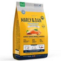 MARLY&DAN Adult Small Breed, XS-S, Somon, hrană uscată fără cereale câini, 4kg - 1