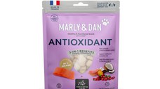 MARLY&DAN Antioxidant, XS-XL, Somon, punguță recompense funcționale fără cereale câini, activitate intensă, 100g