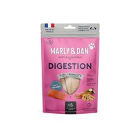 MARLY&DAN Digestion, M-XL, Somon, punguță recompense funcționale fără cereale câini, sistem digestiv, 80g - 2