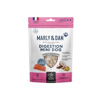 MARLY&DAN Digestion Mini Dog, XS-S, Somon, punguță recompense funcționale fără cereale câini, sistem digestiv, 50g - 2