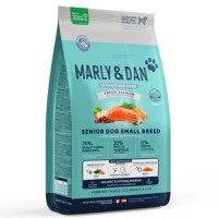 MARLY&DAN Senior Small Breed, XS-S, Somon, hrană uscată fără cereale câini senior, 4kg - 2