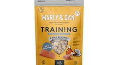 MARLY&DAN Training, XS-XL, Somon, punguță recompense funcționale fără cereale câini, 100g