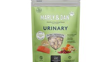 MARLY&DAN Urinary, Somon, punguță recompense funcționale fără cereale pisici sterilizate, sistem urinar, 40g