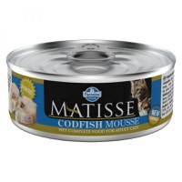 MATISSE, Cod, conservă hrană umedă pisici, (pate), 85g - 2