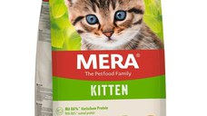 MERA Kitten, Pui, hrană uscată fără cereale pisici junior, 2kg