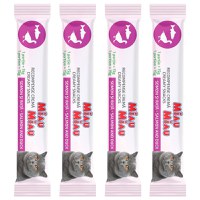 MIAU MIAU Creamy Snacks, Somon și Rață, recompense fără cereale pisici, (piure), 60g - 3