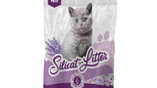 MON PETIT AMI, Lavanda, așternut igienic pisici, granule, silicat, neaglomerant, neutralizare mirosuri, 15l