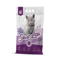 MON PETIT AMI, Lavanda, așternut igienic pisici, granule, silicat, neaglomerant, neutralizare mirosuri, 15l - 1