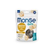 MONGE Gift Super M Training, XS-XL, Rață și Banane, punguță recompense funcționale fără cereale câini, 150g - 1