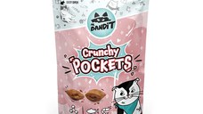 MR BANDIT Crunchy Pockets, Ton și Creveți, punguță recompense pisici, 40g