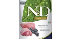 N&D Prime Adult Medium/Maxi, M-XL, Miel și afine, hrană uscată fără cereale câini, 12kg