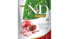 N&D Prime Kitten, Pui și Rodie, hrană uscată fără cereale pisici junior, 10kg