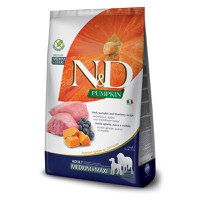N&D Pumpkin Adult Medium/Maxi, M-XL, Miel și afine, hrană uscată fără cereale câini, 12kg - 1