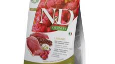 N&D Quinoa Urinary, Rață, hrană uscată fără cereale pisici, sistem urinar, 1.5kg