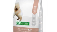 NATURES PROTECTION Junior Small Breed, XS-S, Pui și Krill, hrană uscată câini junior NATURES PROTECTION Mini Junior, Pasăre cu Krill, hrană uscată câini juniori, 7.5kg
