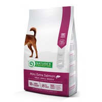NATURES PROTECTION Mini Adult Extra Salmon, Somon, hrană uscată câini, 7.5kg - 2