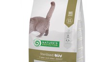NATURES PROTECTION Sterilised, Pasăre, hrană uscată pisici sterilizate, 7kg